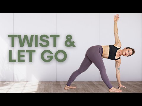 60 Min Intermediate Vinyasa Yoga Flow - Twist to Let Go of Judgement