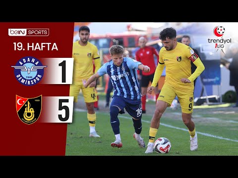 Adana Demirspor (1-5) İstanbulspor | 19. Hafta Maç ÖZETİ | Trendyol 1. Lig - 2025/26