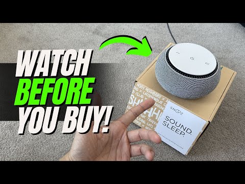 Watch Before You Buy! - SNOOZ Smart White Noise Sound Machine TEST + REVIEW!