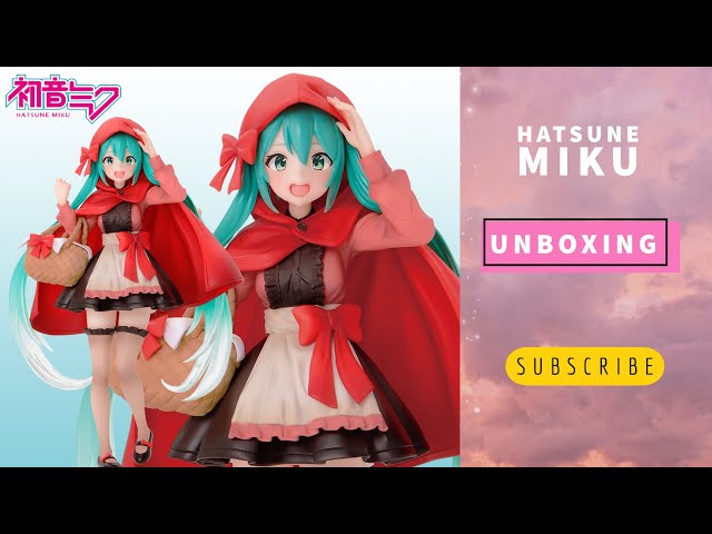 Vídeo relacionado con TAITO-Hatsune Miku Wonderland Figure - Little Red Riding Hood Reissue