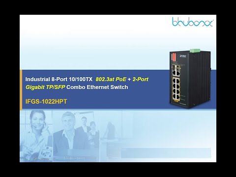 IFGS-1022HPT Unmanaged Fast Ethernet PoE Switch