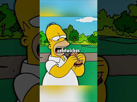 Homer found a new hamburger #simpsons