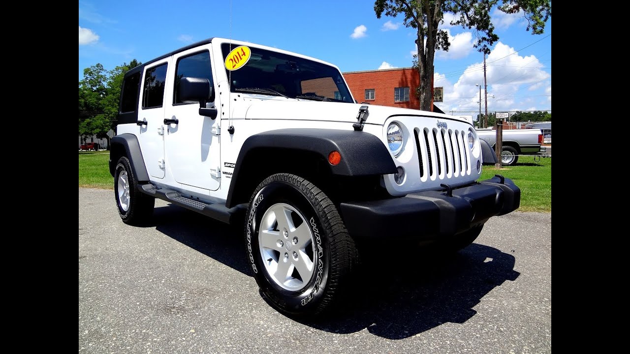 2014 JEEP WRANGLER UNLIMITED SPORT