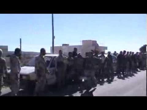 استعداد عناصر لواء الحسم لمعركة الزلزلة للسيطرة على حاجز بسيدا في ريف إدلب