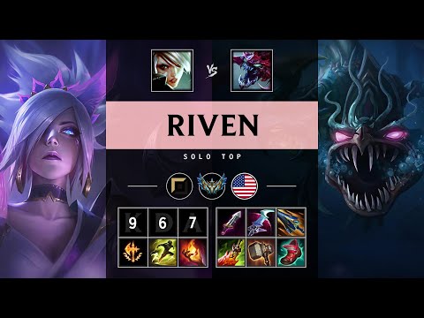 Riven Top vs Cho'Gath - NA Challenger Patch 25.13