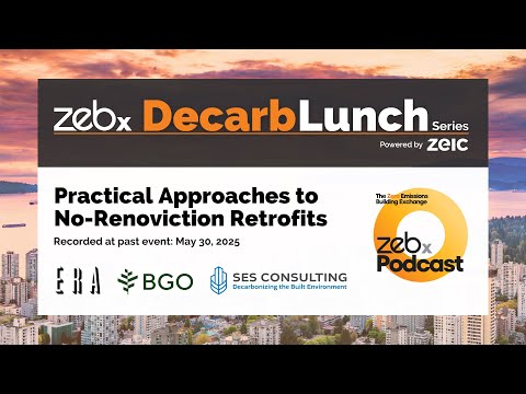May 2025 Decarb Lunch: Practical Approaches to No-Renoviction Retrofits