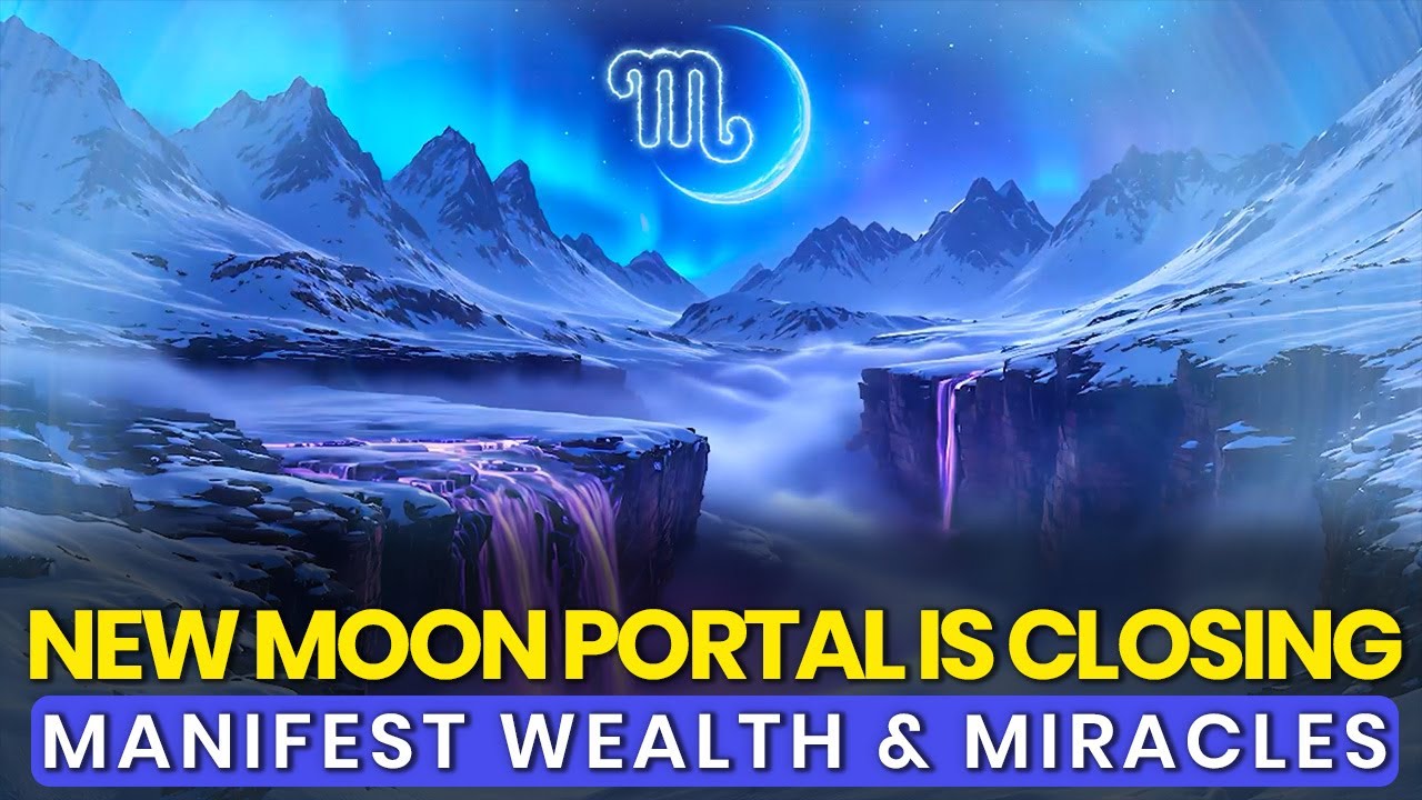 New Moon Portal Closes Tonight: Don’t Miss Your Last Chance to Manifest Money & Divine Miracles