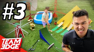 We Built 3 of the Craziest Mini Golf Courses!