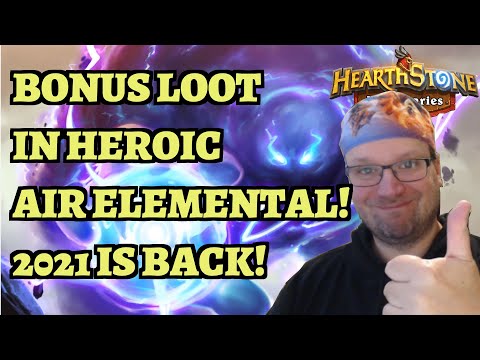 Bonus Loot from Heroic Air Elemental - The BEST Farming Spot is BACK!   Hearthstone Mercenaries