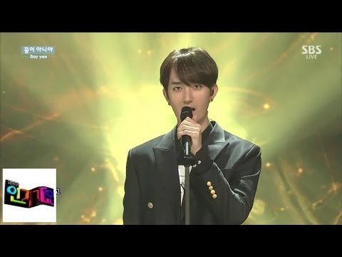 [Say Yes] is not a dream @ popular song Inkigayo 141012