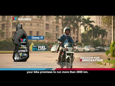 1 L Valvoline Champ 4T Fuel Efficient Engine Oil