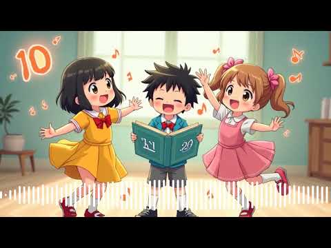 Canzone della Tabellina del 10 🎶  Impara la Tabellina del 10 con Musica Divertente per Bambini! 🚀