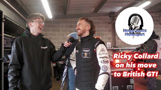 Ricky Collard discusses his move to British GT in 2024! | Hedge Works Motorsport |