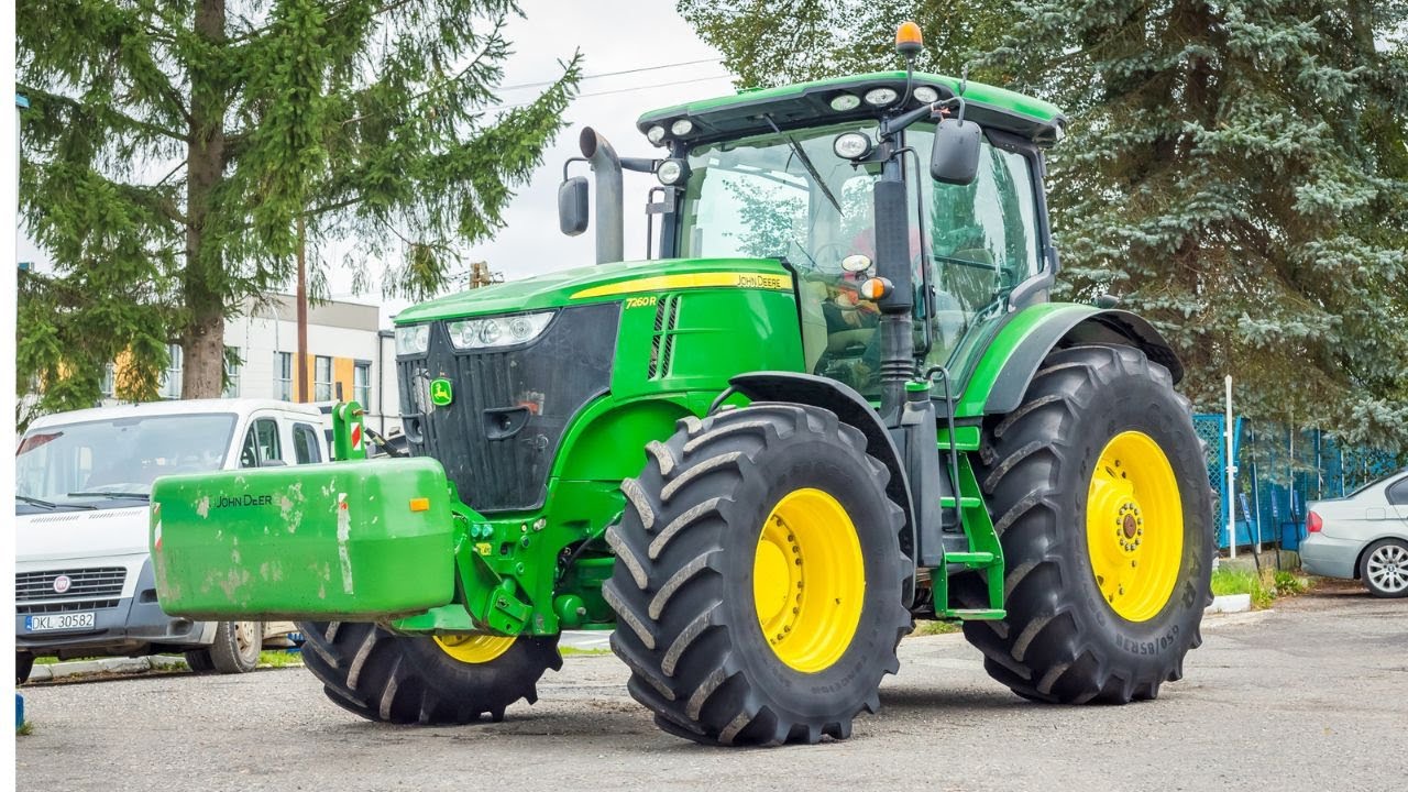 JOHN DEERE 7260 R - 8,515 h - PTO - hárompontos csatlakozó - 2013 YEAR