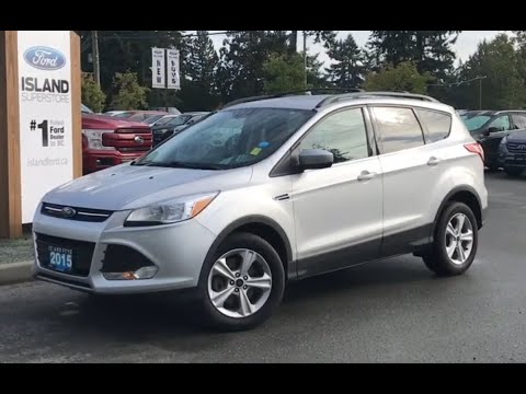 2015 Ford Escape SE W/ Heated Seats, Tonneau Cover, AWD Review| Island Ford