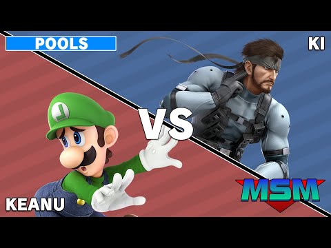 MSM 233 - DCG | Ki (Snake) VS WR | Keanu (Luigi) - Wave 1 Pools