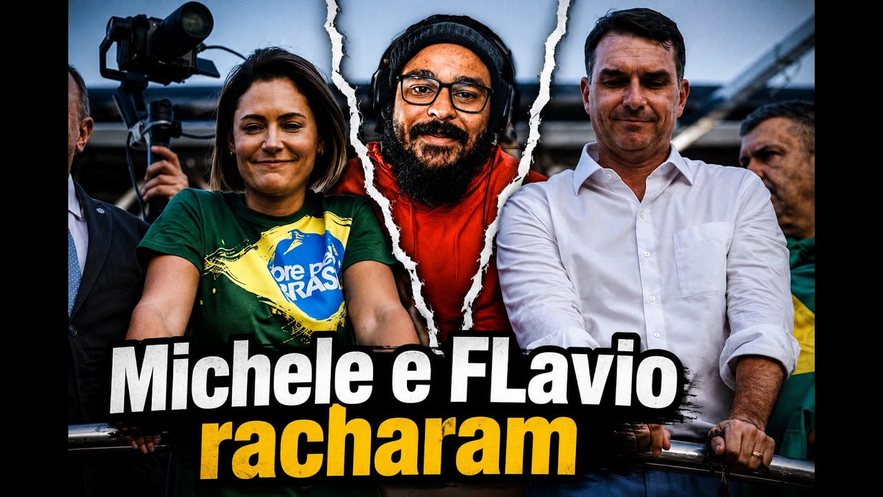 REACT : FLAVIO BOLSONARO E MICHELE RACHARAM