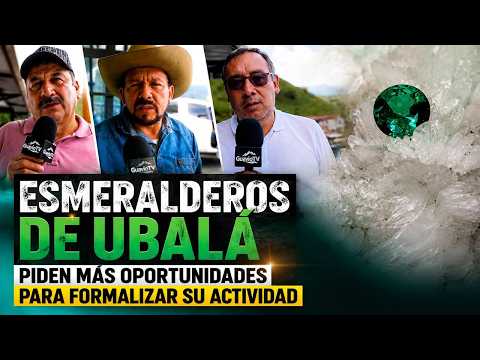 🔴Formalización Minera En Ubalá El Reto de los pequeños Esmeralderos