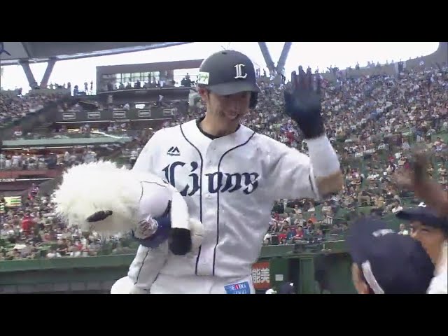 【5回裏】ライオンズ・外崎が欲しかった追加点をもたらす4号ソロ!! 2018/5/27 L-F