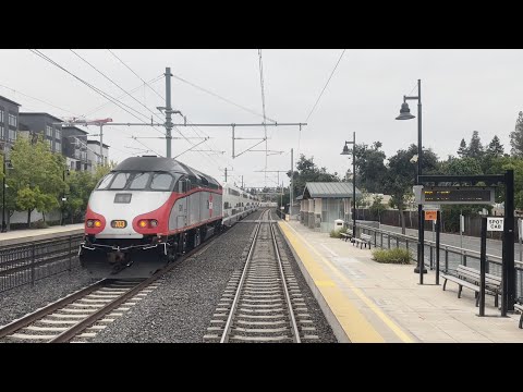 Caltrain Gallery Car 4009 Cab Ride on Train 107 (San Jose to San Francisco) 7/10/24