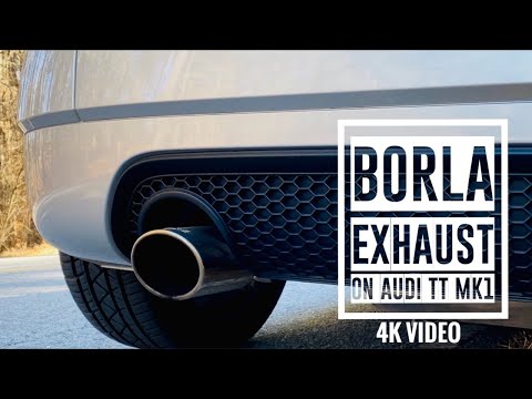 Borla Exhaust on [Audi TT MK1 8N]