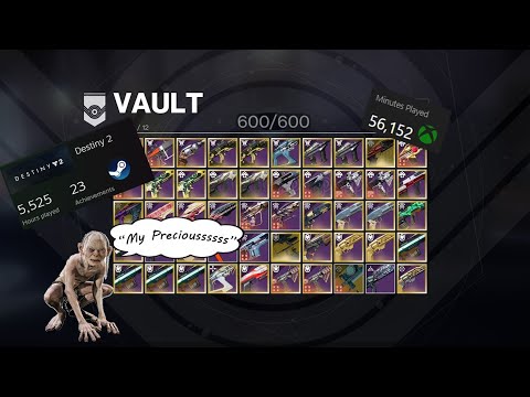 What a Hoarder's Vault looks like after 6,500 HOURS!