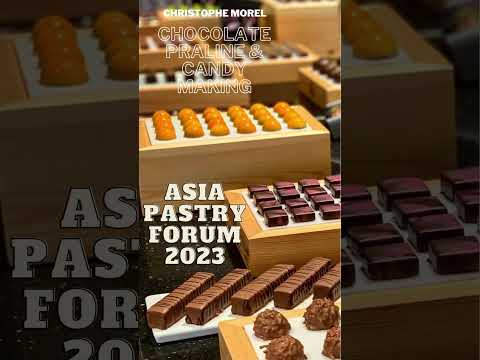 Chef Christophe Morel teachers chocolate making  #apcamalaysia #masterclass