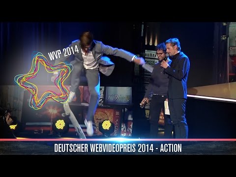 Sebastian Linda gewinnt Action - Deutscher Webvideopreis 2014