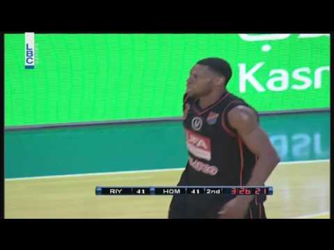 Lebanese Basketball Championship - Riyadi v/s Homenetmen - Alleyoop Justin Tubbs