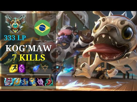 Kog'Maw Mid vs Talon - 7 kills - 2Buffdownff15 BR Grandmaster (333 LP) Patch 11.3