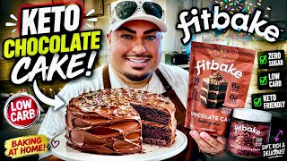 Come Bake a KETO Chocolate Cake with Me! • COOKBANG