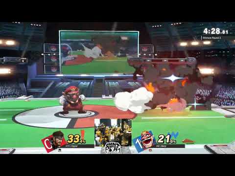 2021-06-26 Saint Smash COVID Edition - WR2 - mYi | Kepler (Snake) vs AG | Benji (Wario) Game 2