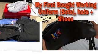 MY FIRST BOUGHT UNIFORMS (top/bottom scrubs) + CAPS + A PAIR OF SHOES || BT Supply Co. Uniforms