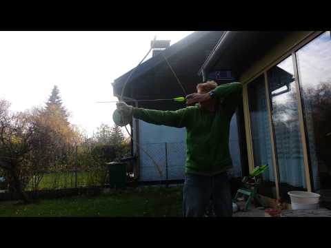 Bow shooting Grozer 52# Biocomposite Assyrian