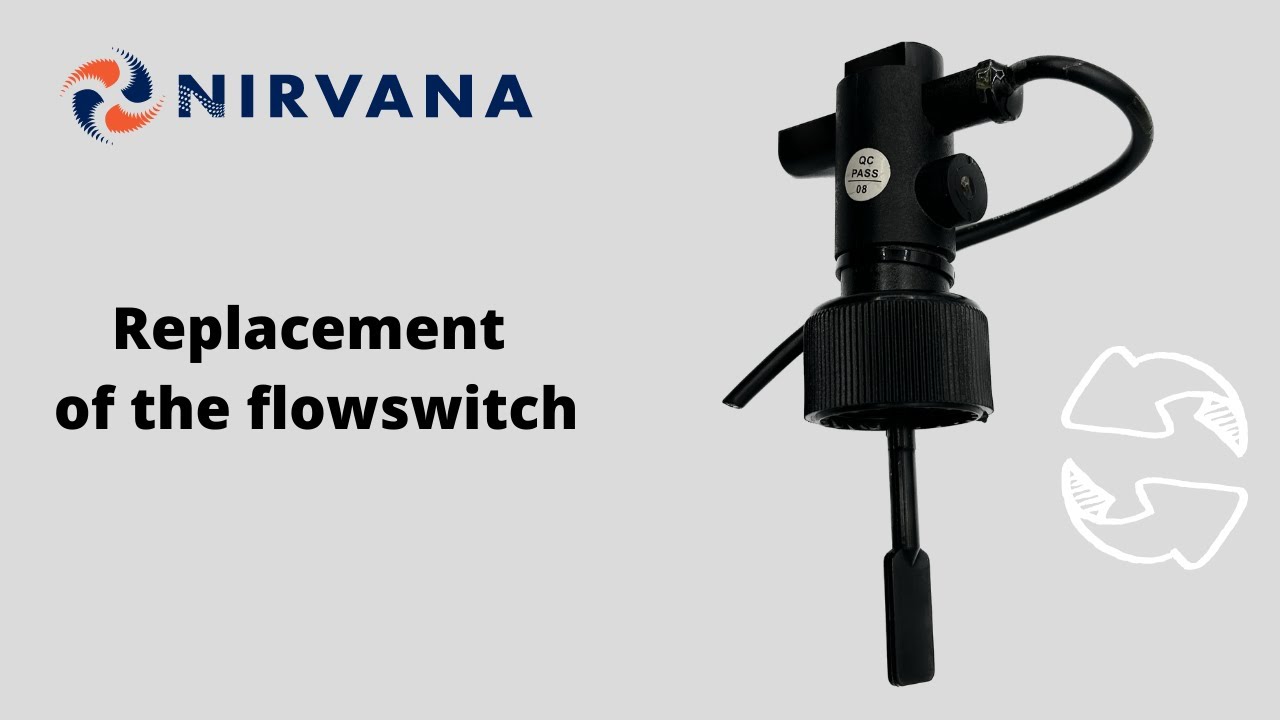 Replacement of the flowswitch NE-55/75 (English)