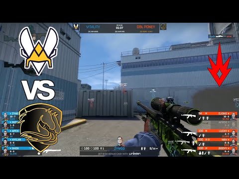 Vitality vs DBL Poney - Flashpoint 3 - Upper bracket round of 16 - Highlights - CSGO