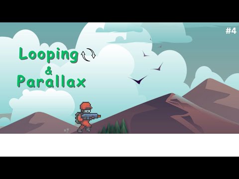 How to make parallax and looping background endless runner unity