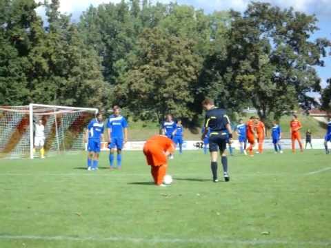 Ein typischer Daniel Schick Freistoß