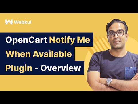 OpenCart Notify Me When Available Plugin - Overview