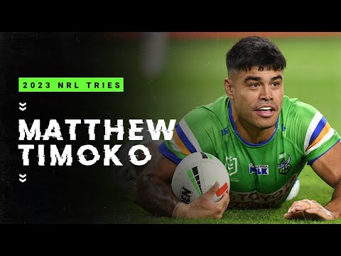 NRL Highlights | Matthew Timoko's 2023 try-scoring season | NRL