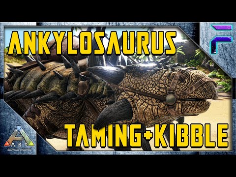 BEGINNERS GUIDE to ANKYLOSAURUS TAMING AND KIBBLE! - Ark: Survival Evolved [E4]