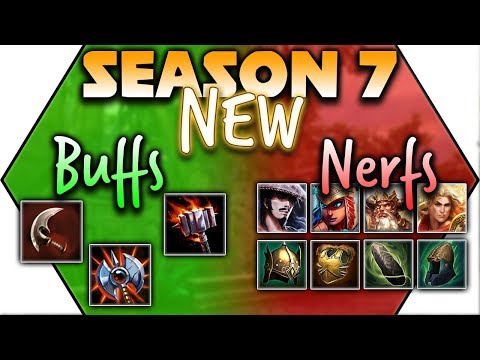 Bastet, Odin, Susano & Achilles NERFED! Massive CRIT Buff! SMITE Season 7 Patch Notes Update 1
