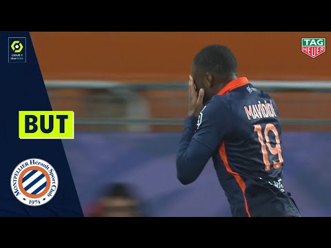 But Stephy Alvaro MAVIDIDI (28' - MHSC) MONTPELLIER HÉRAULT SC - FC LORIENT (1-1) 20/21