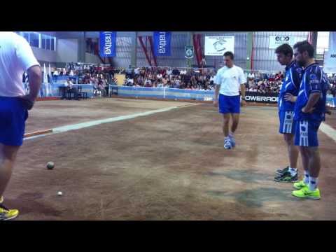 Slovenija vs Italia, final , bocce world championship, 2013, Argentina, Bahia Blanca