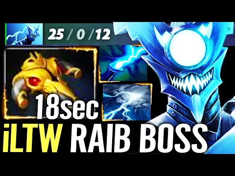 🔥 25/0/12 Can't take down ILTW Razor — 14min GODLIKE Refresher 18SEC BKB WTF Raid Boss Dota 2 Pro
