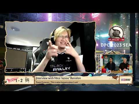 eyyou Interview | DPC | Blacklist Rivalry vs Talon |  Typical SEA Carry No BKB.