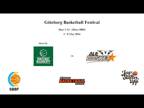 Skuru Basket (P02 Lag 1) mot Ale Basket - 2016-05-06