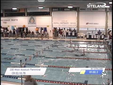 Serie 1 dei 200 Misti  Femmine - 15 Memorial Chiara Giavi