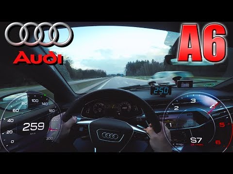 0-250km/h | Audi A6 50 TDI | POV- Acceleration and Top speed TEST ✔