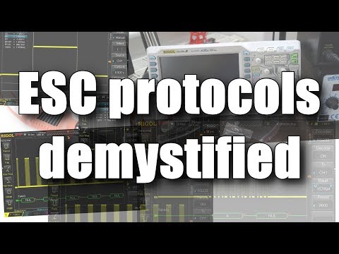 ESC protocols demystified - PWM, OneShot125, Multisot, DSHOT